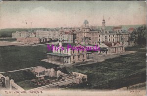 Devon Postcard - Devonport, Royal Naval Barracks. Posted 1906 - RS37910