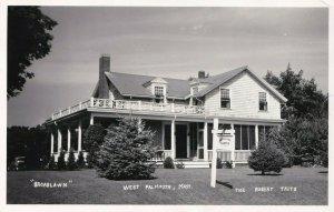 1956 Vintage RPPC West Famouth MA - Broadlawn Guest Hosue Building View