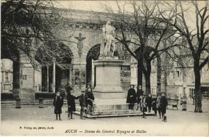 CPA auch statue of General spain and Halles (1169497)
							
							