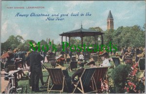 Warwickshire Postcard - Pump Gardens, Royal Leamington Spa   RS29846