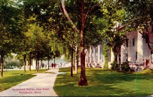 Michigan Petoskey The Cushman Hotel and Park 1910