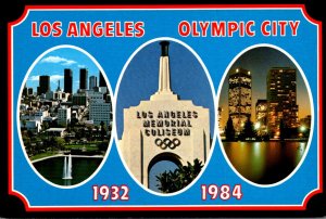 Los Angeles City Of The Olympics 1932 & 1984