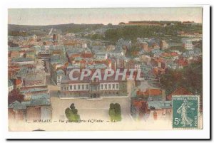 Morlaix Old Postcard General view taken of the viaduct