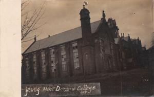 E93/ Bethany West Virginia RPPC Postcard c1910 Men's Dorm College