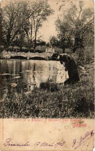 CPA Source de la Bonzaize et Monument Paul Bouchard - BEAUNE (353974)