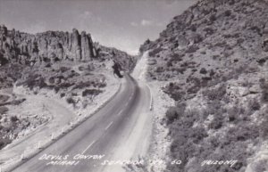 Arizona Miami Devils Canyon Superior Highway 60 Real Photo