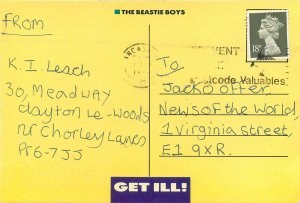 Get ill band boys hats Postcard