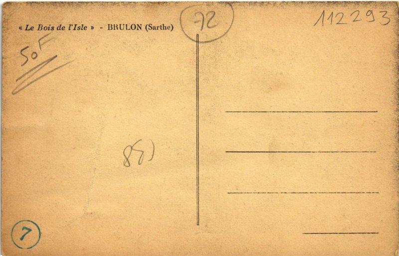 CPA Le Bois de l'Isle - Brulon (112293)