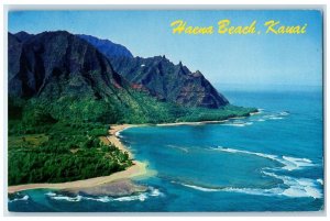 c1960 Haena Beach Island Kauai Lush Vegetation Haena Hawaii HI Vintage Postcard