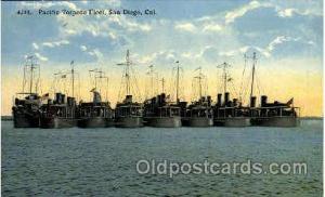 Pacific Torpedo Fleet, San Diego, CA, USA Military Ship Unused 