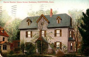 Connecticut Hartford Harriet Beecher Stowes Former Residence 1908