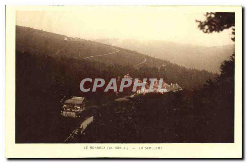 Old Postcard The Hohneck The Schlucht