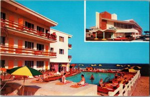 The Last Frontier Resort Motel, Miami Beach FL Vintage Postcard E75