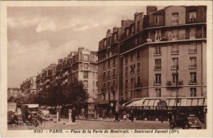 CPA PARIS 20e - Place de la Porte de Montreuil (59122)