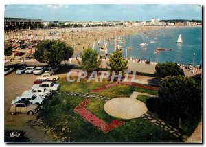 Modern Postcard Royan beauty of Riviera Beach and Waterfront seen of jardinsd...