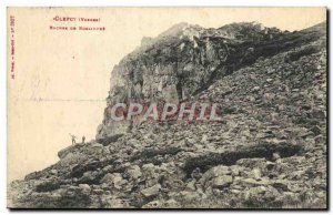 Old Postcard Clefcy Rocks Boslimpre