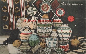 Native American Arizona Indians Pottery and Blankets, Berryhill No 579