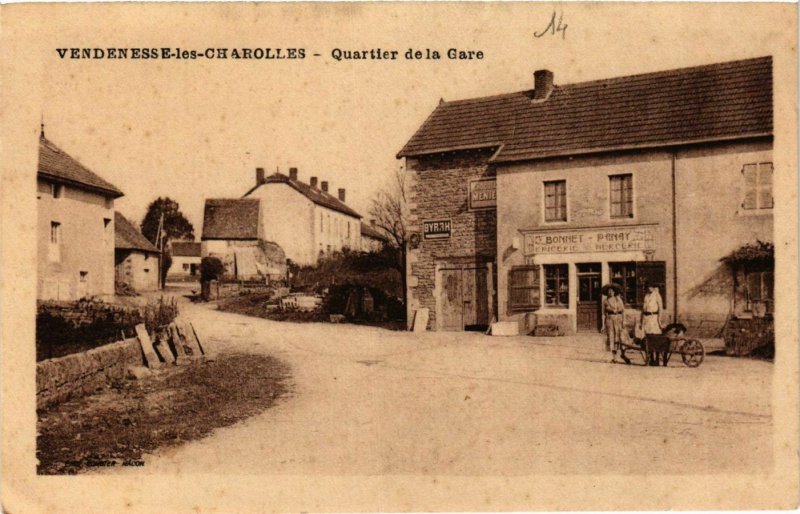 CPA Charolles Quartier de la Gare FRANCE (952735)