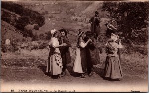 France Les Noces d'Or du Tad-Coz Traditional Clothing Postcard C002