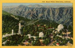 CA - Mt. Wilson Observatory    (Astronomy)
