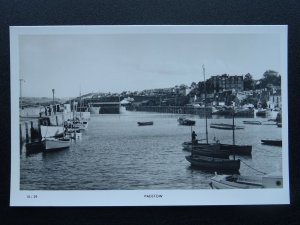 Cornwall PADSTOW Harbour - Old Postcard by Overland Views Ltd