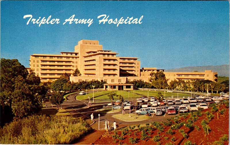 Postcard HOSPITAL SCENE Honolulu Hawaii HI AK1981