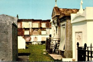 Louisiana New Orleans St Louis Cemetery Above Ground Vaults