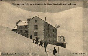 CPA Pelerinage de Notre-Dame de La Salette - En Hiver FRANCE (962176)