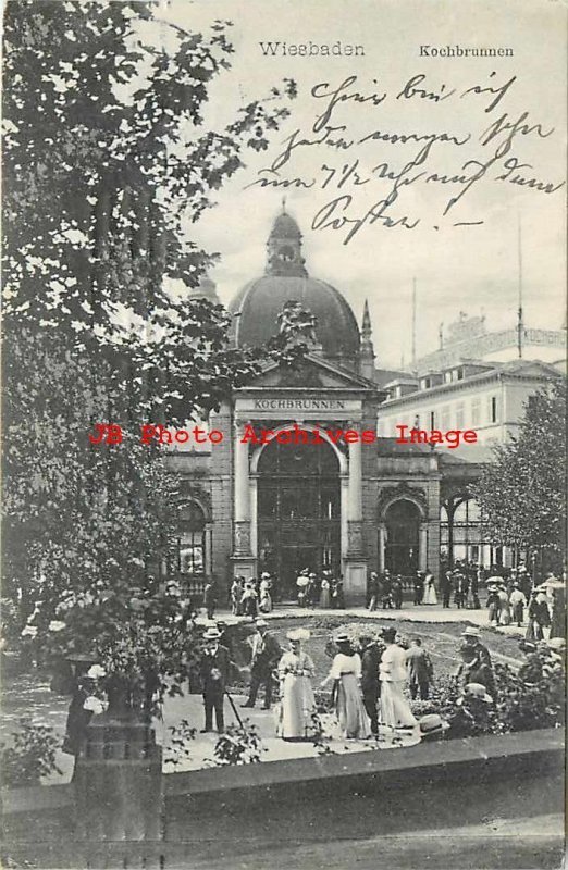 Germany, Wiesbaden, Kochbrunnen, 1909 PM 