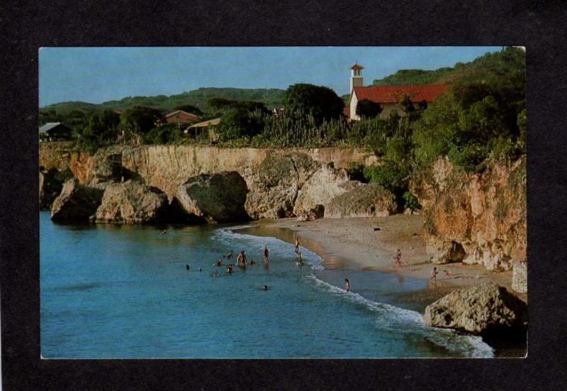 Curaçao Netherlands  Antilles island Caribbean West Point Bay Beach Postcard