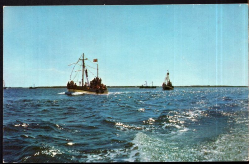 New Brunswick Fishing Draggers working off New Brunswick Coast - Chrome