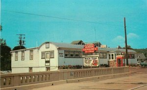 Effort Pennsylvania Diner Route 115 Telephone Booth Auto Postcard 21-9136