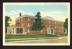 Waycross, Georgia/GA Postcard, View Of Ware County Hospital