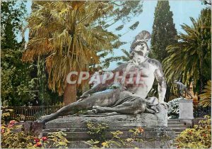 Postcard Modern Corfu Achilles Dying