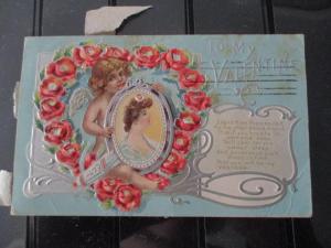 VALENTINES DAY POSTCARD 1915 $25.00 OR BEST OFFER