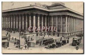 Paris - 2 - La Bourse - Old Postcard