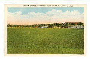 IA - Des Moines. Ft. Des Moines, Parade Grounds, Soldiers Quarters