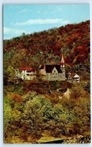 HARPER'S FERRY, WV West Virginia ~ ST. PETER'S Catholic Church c1950s Postcard