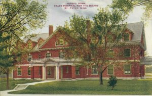 ST. PETER , Minnesota , 1900-10s ; State Insane Hospital , Nurses Home