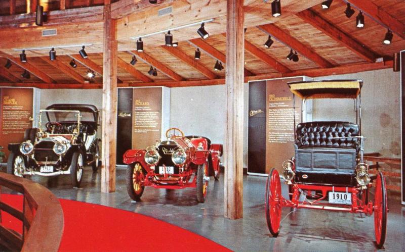 MA - Sandwich, Cape Cod. Round Barn Auto Museum