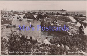 Lincolnshire Postcard - Skegness, Venetian Bridge and Boating Lake  RS37800