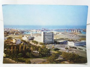 Casablanca Harbour Morocco Vintage Postcard 1970s