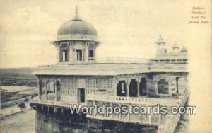 Golden Pavilion Jumna Agra India Postcard