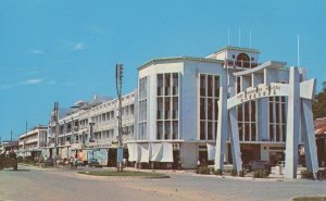 Jesselton Town Malaysia Monument Sabah Singapore Postcard