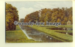 ar0250 - Ornamental Lakes in Studley Park,*1482 - Artist A.R.Quinton - postcard