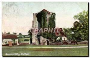Postcard Old Beauchief Abbey Sheffield