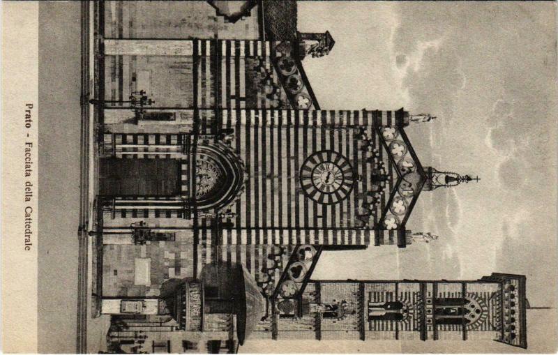 CPA Prato Facciata della Cattedrale ITALY (800672)
