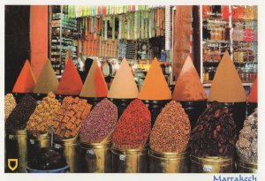 Marrakech Morocco Shop Sweets Gifts Fruits Postcard