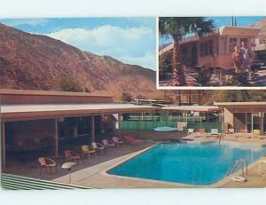 Damaged-Back & Warped Pre-1980 CAMPGROUND Palm Springs By Los Angeles CA c3379