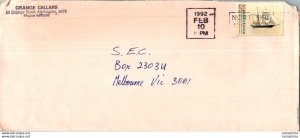 Australia Cover Boat Grange Cellars  to Melbourne